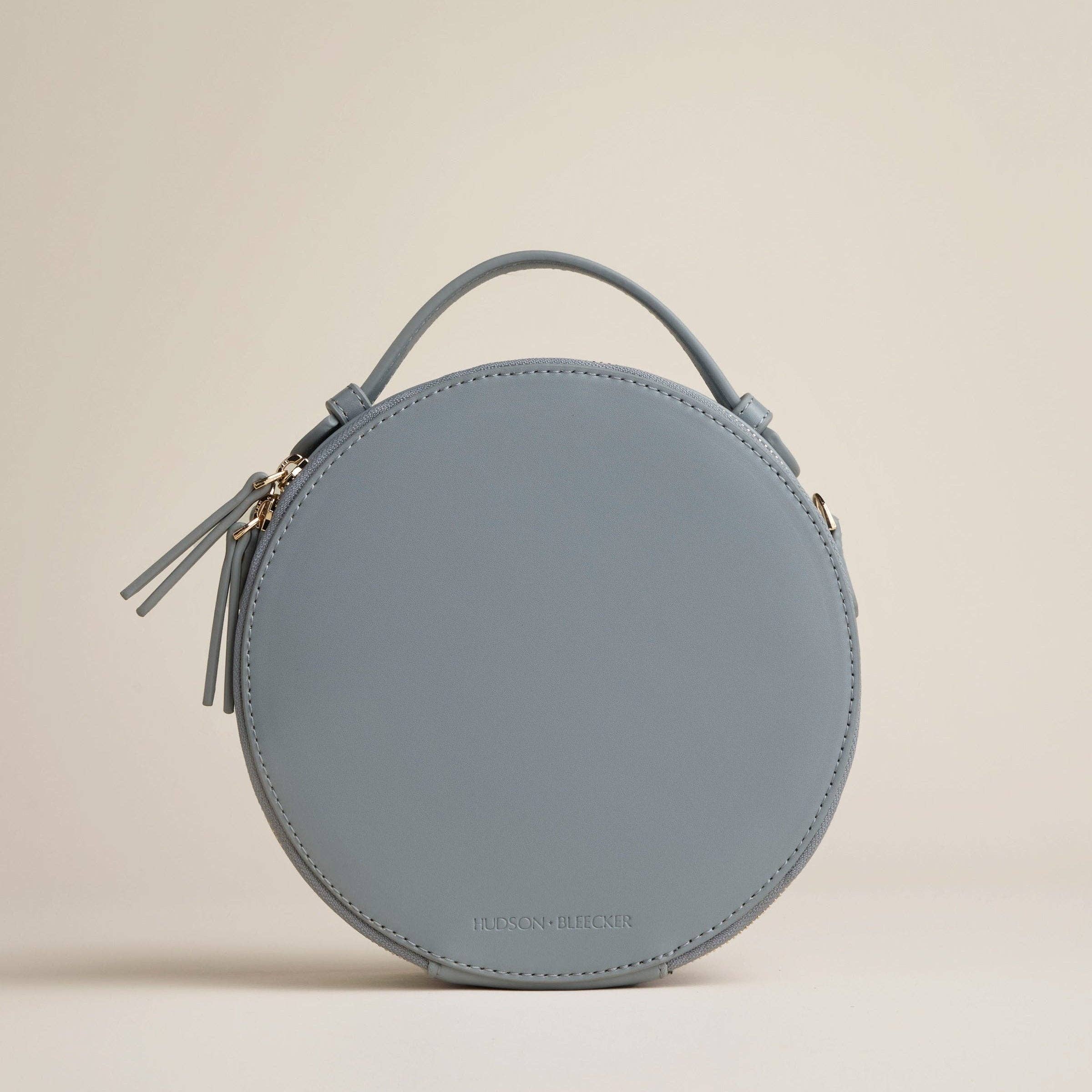 Hudson + Bleecker - Vente Sac à main avec poignée sur le dessus – femme - Étui de voyage rond Nomad - Bleu lagon