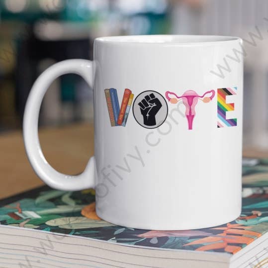 Words of Ivy - Wholesale Coffee mug - Coffee Mug - Vote Democrat0