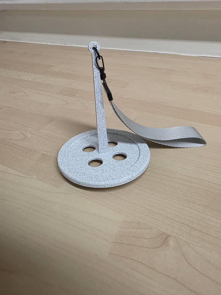 Yarn Cake Spinner with handle for wholesale by AJ Handmade