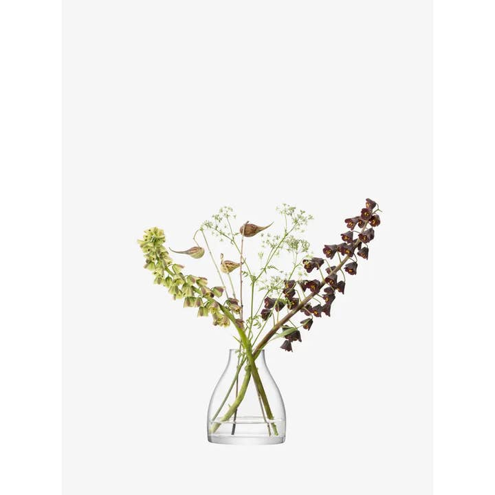 LSA International – wholesale Vase – Flower Kiln Vase H16cm Clear