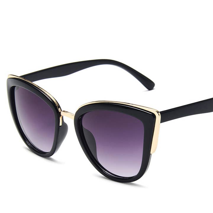 ACCITY - Wholesale Sunglasses - Women's - BIG CAT EYE FASHION SUNGLASSES_CWASG0086
