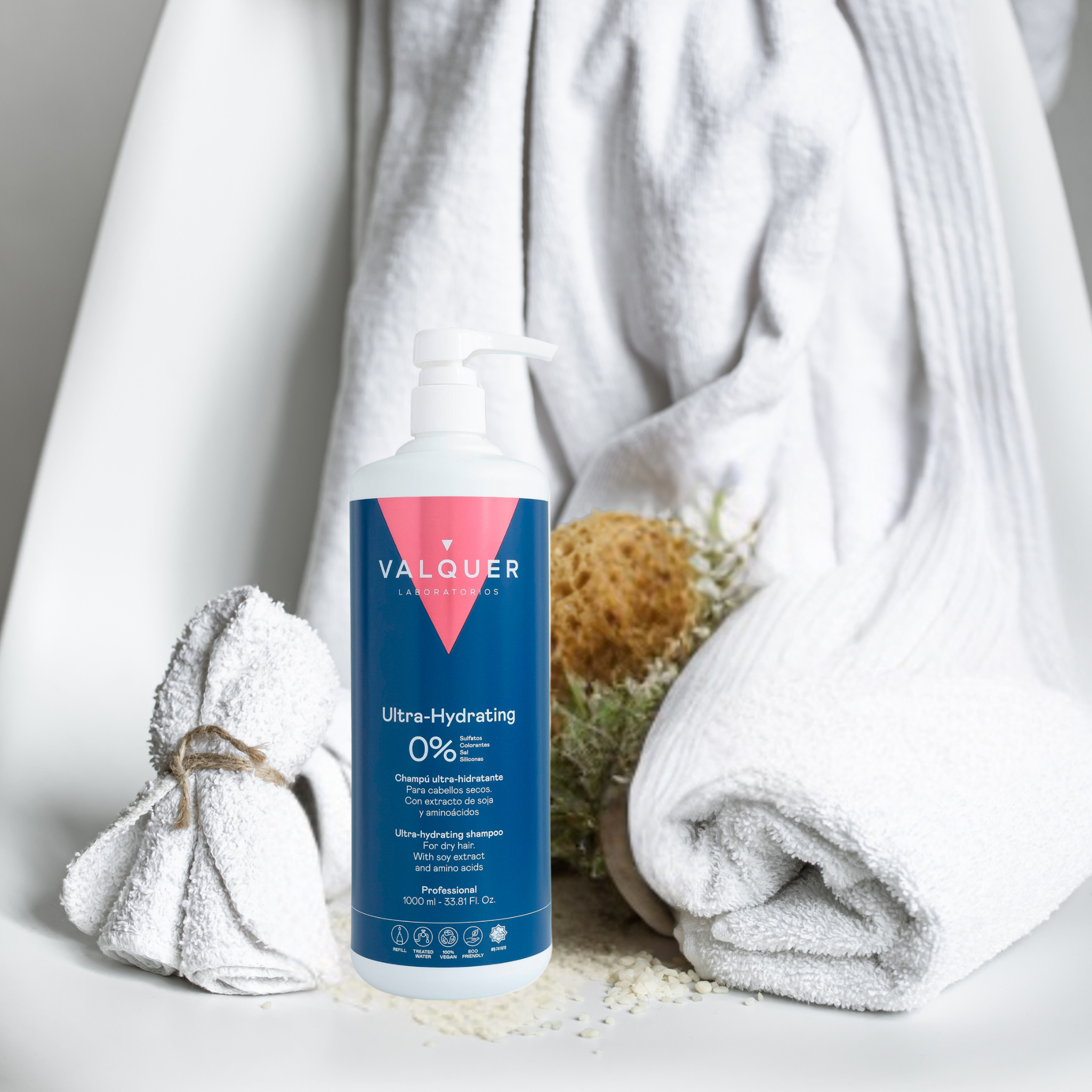 Valquer Laboratorios - Vendita all'ingrosso Shampoo - Shampoo Ultraidratante Zero % capelli secchi 1000 ml1