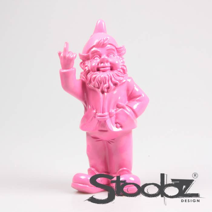 WICHTEL F*CK YOU FUCHSIA 16X12X32 CM STOOBS DESIGN für den Großhandel von Stevens Deco