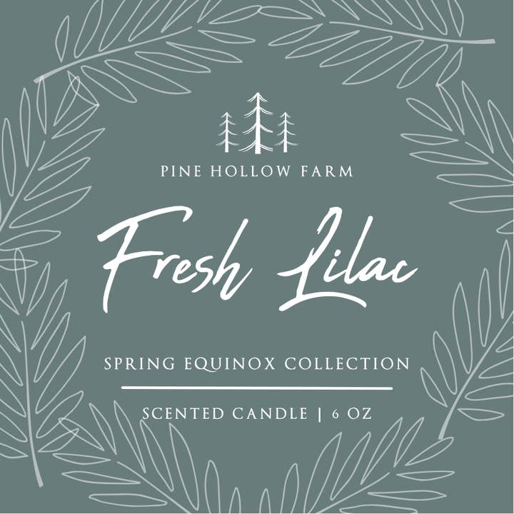 Pine Hollow Farm LLC - Wholesale Travel Candles - Fresh Lilac | Wood Wick Soy Candle