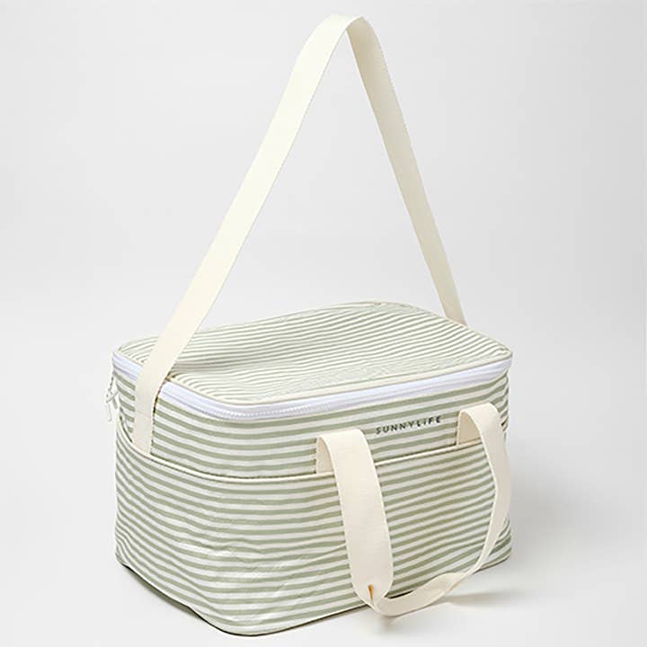 Sunnylife - Wholesale Cooler/Cooler Bag - Light Cooler Bag La Palma Sage Stripe3