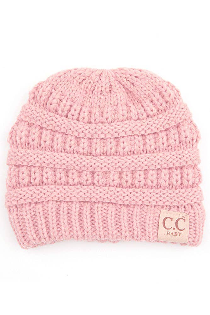 Hana - Wholesale Newborn/Knit Hat - Baby - C.C Baby Solid Color Knit Beanie9