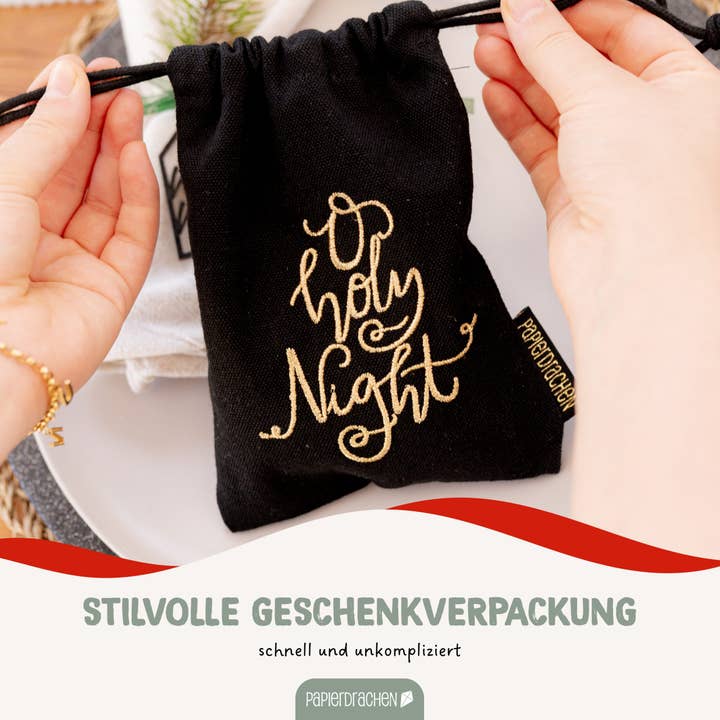 Papierdrachen - Wholesale Gift Bag Set/Pack - Paper Kite 6 Gift Bags Black Gold - Set 273