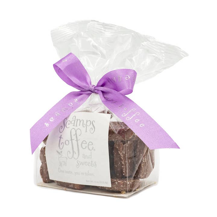 4oz Bag - Easter Toffee - Chocolate Covered for wholesale by Scamps Toffee