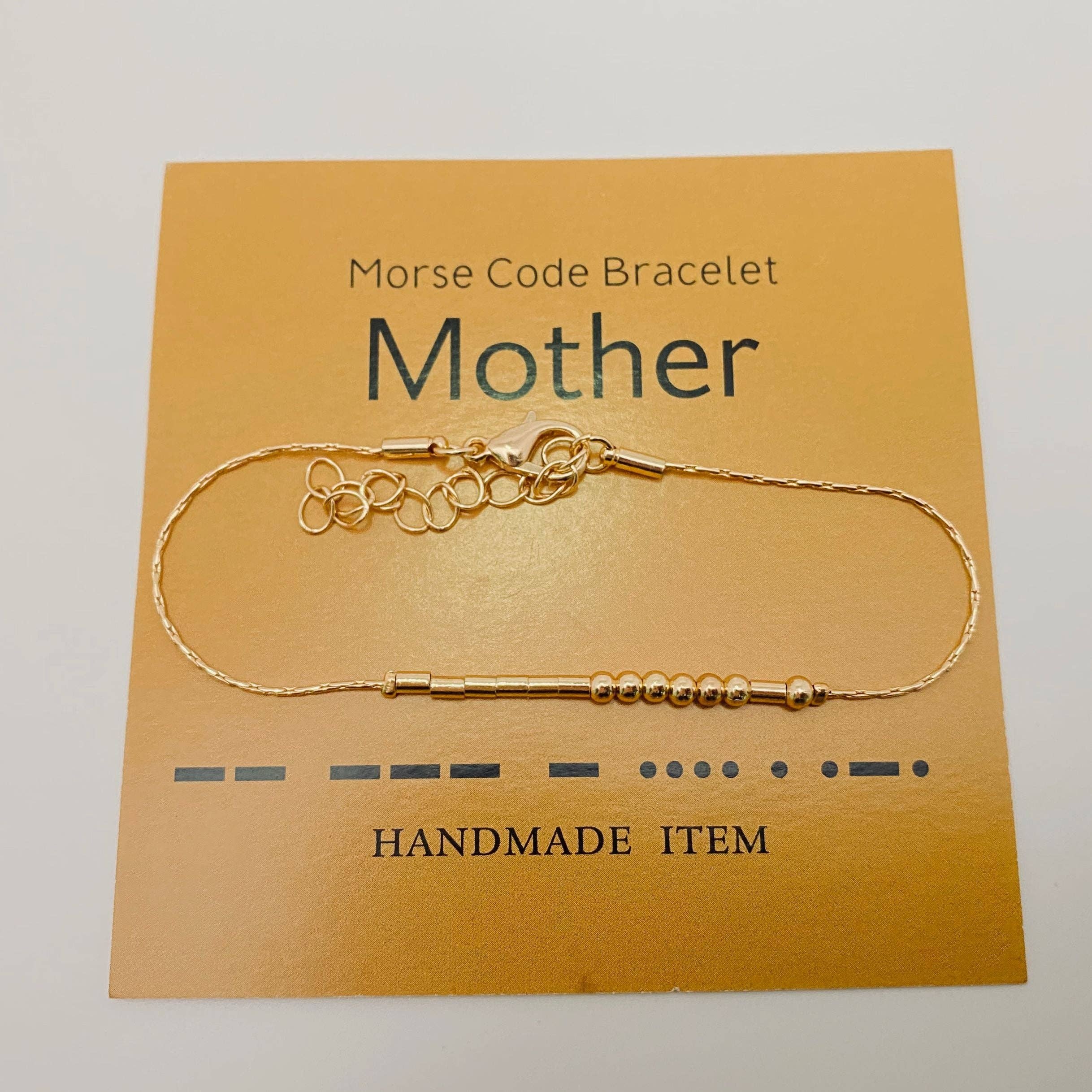 Mio Queena - Wholesale Schakelarmband - „Fuck off” handgemaakte gouden Morse Code-armbanden7