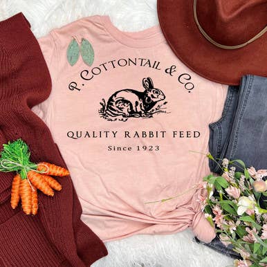 Trendy Transfers - Wholesale Sublimation Transfer - Peter Cottontail Rabbit Feed Screen Print Heat Transfer1