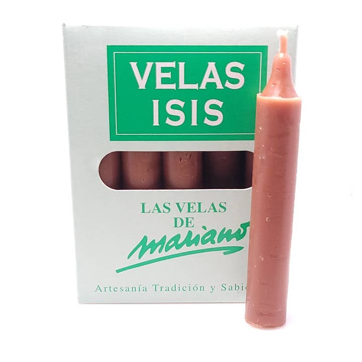 WLM - Wholesale Tapered Candle/Candlestick - Isis III Honey Candle Box0