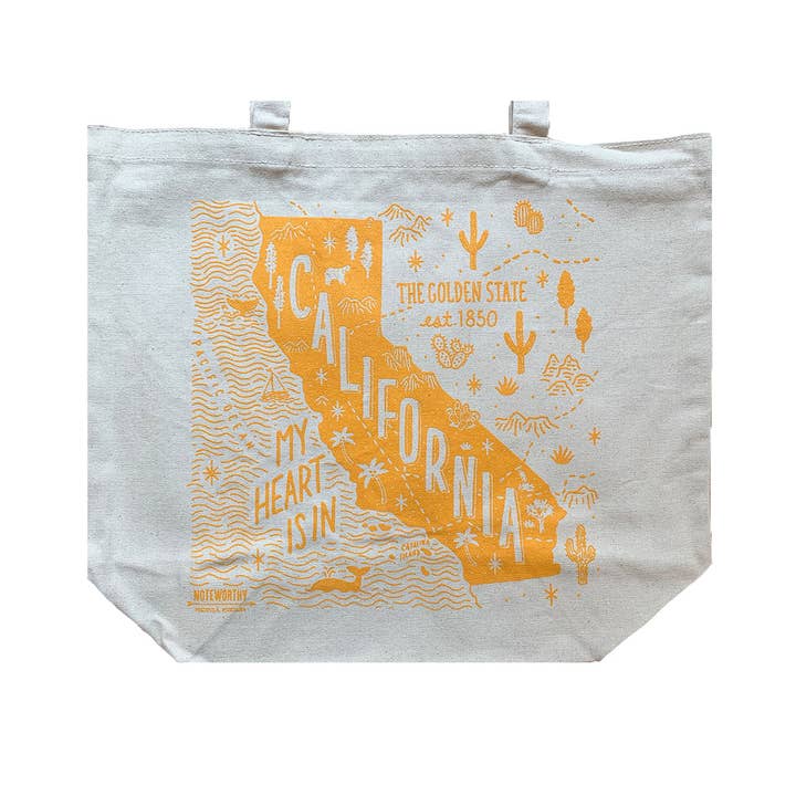 Bolso de mano California para venta al por mayor de Noteworthy Paper & Press