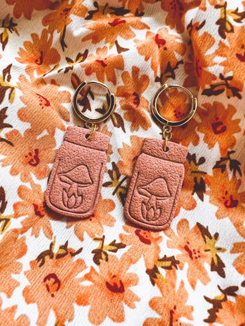 Mushroom Jar Huggies for engroshandel hos Mark Alexander Clay Co