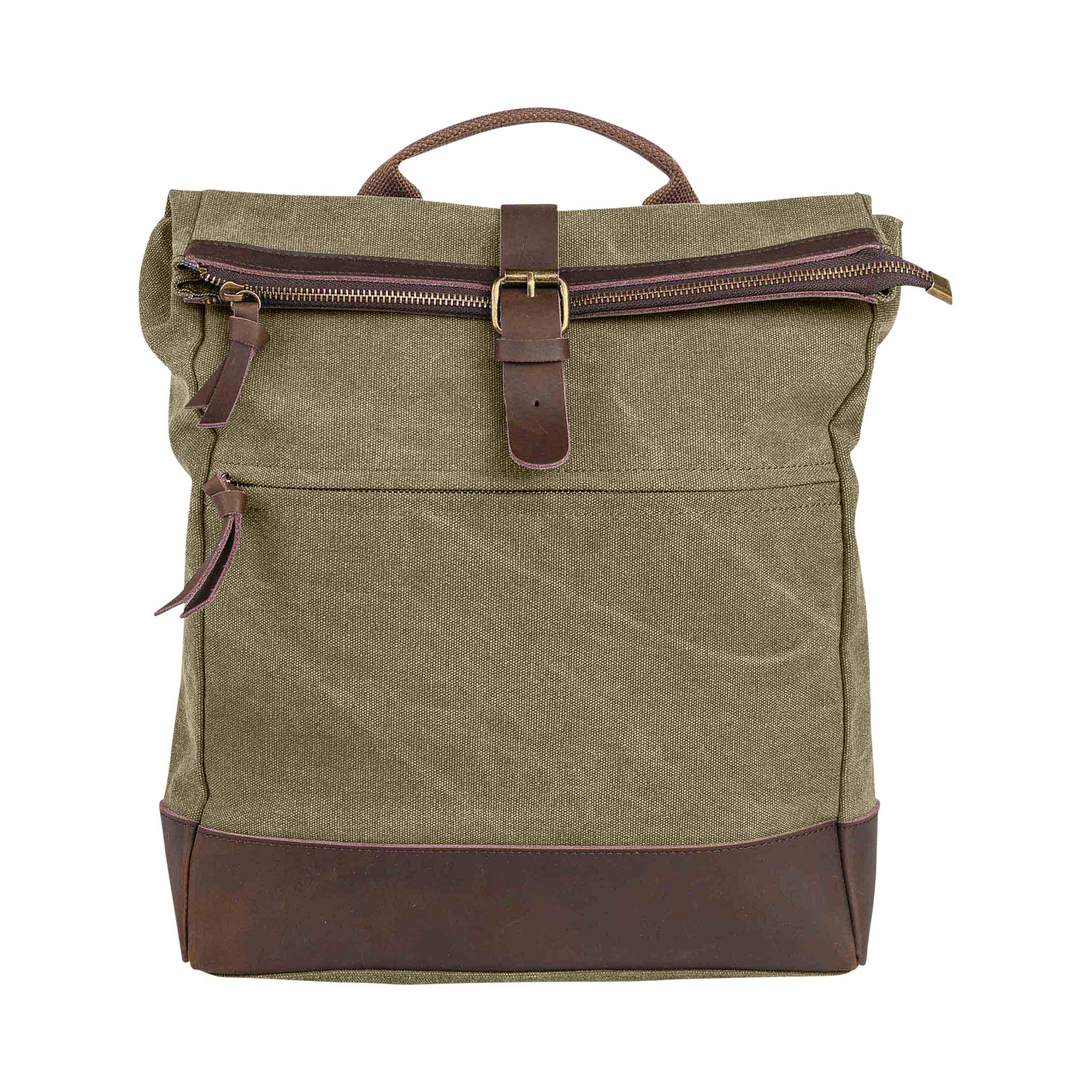 ZEDE PARIS - Vente Sac à dos – unisexe - ECOLE MILITAIRE - Sac à dos en toile et cuir40