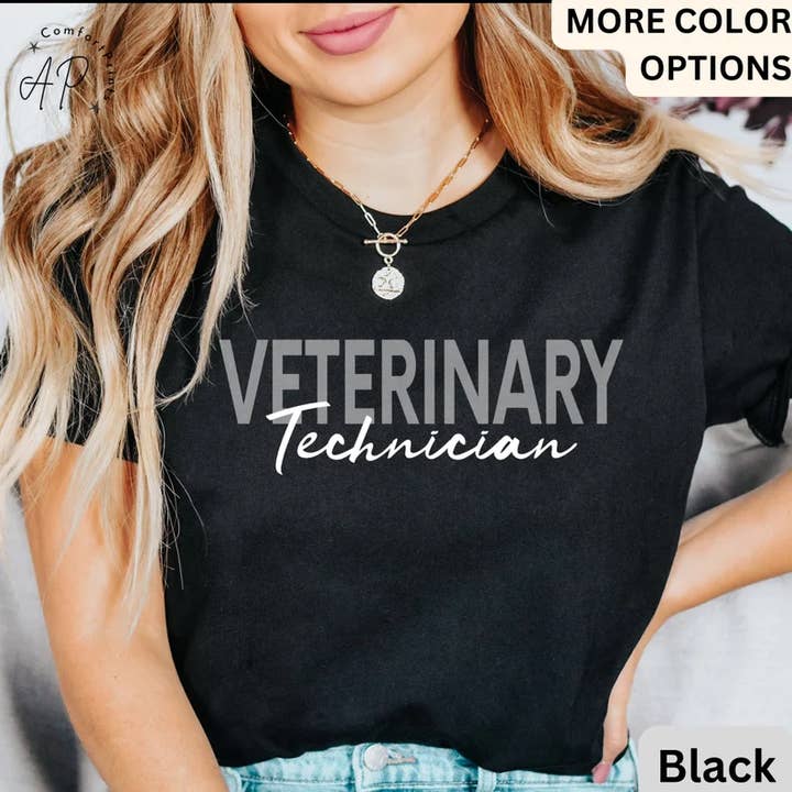 APComfortPrints - Wholesale Shirt - Women's - Veterinary Technician Shirt