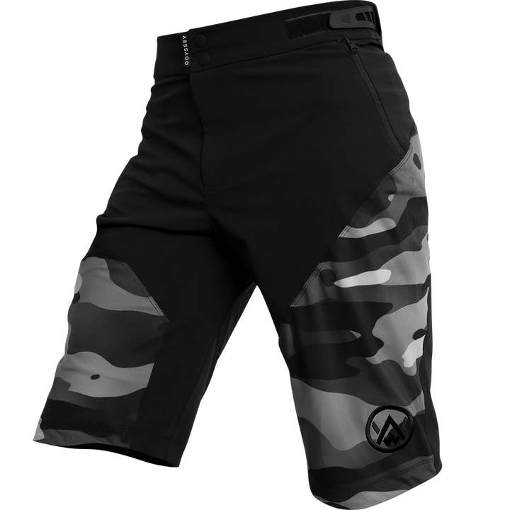 Odyssey Activewear - Wholesale Shorts - Men's - Dark Camo Shield Shorts4