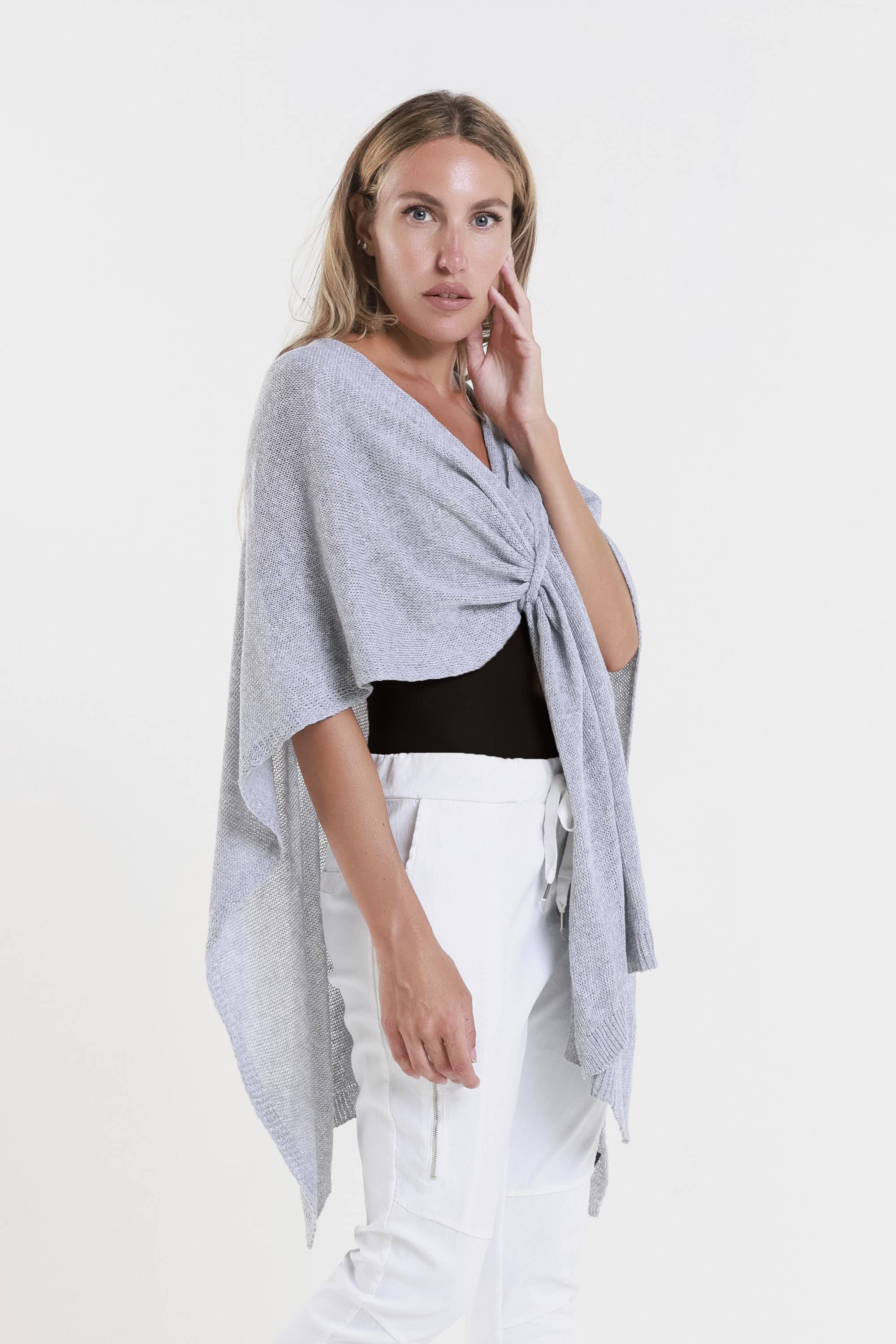 TINA Stephens Italy/Tees By Tina - Wholesale Wrap - Women's - Aliya Multi Way Cotton Wrap (W108)55