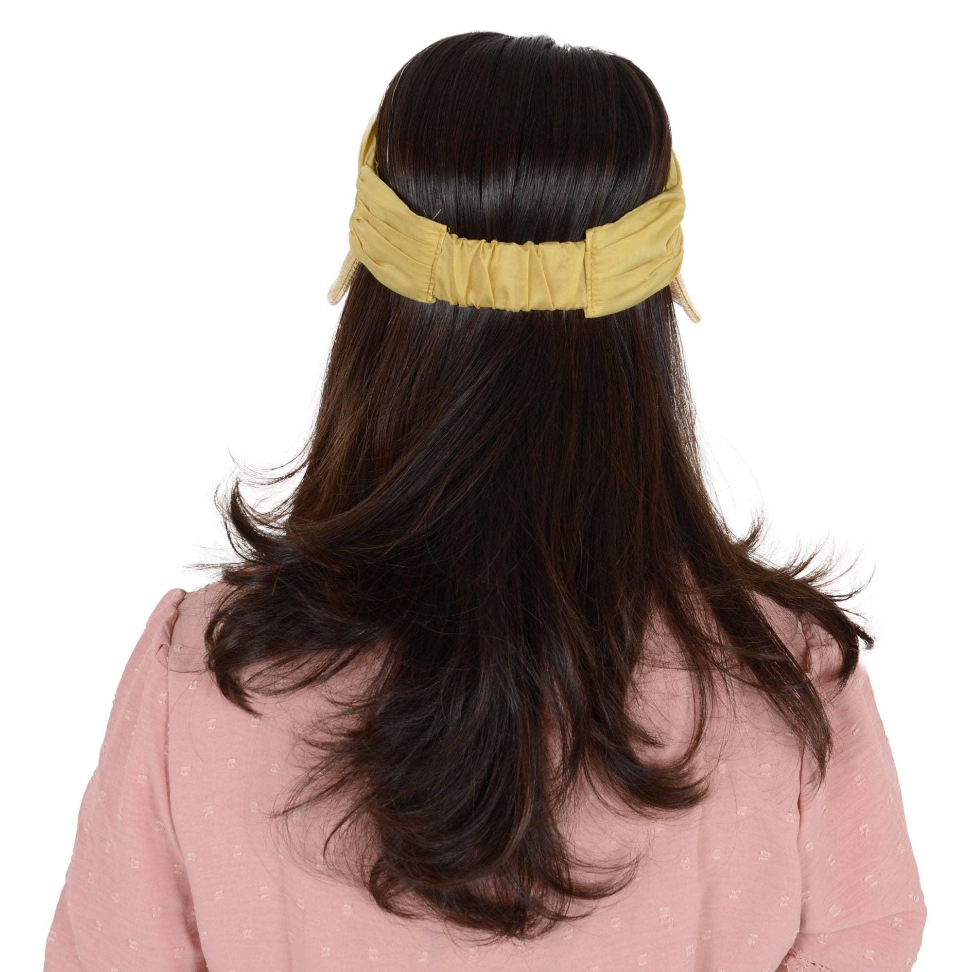 AK Brand – wholesale Visor – Women's – Straw Sun Visor Wide Brim Adjustable Band Lightweight Hat2