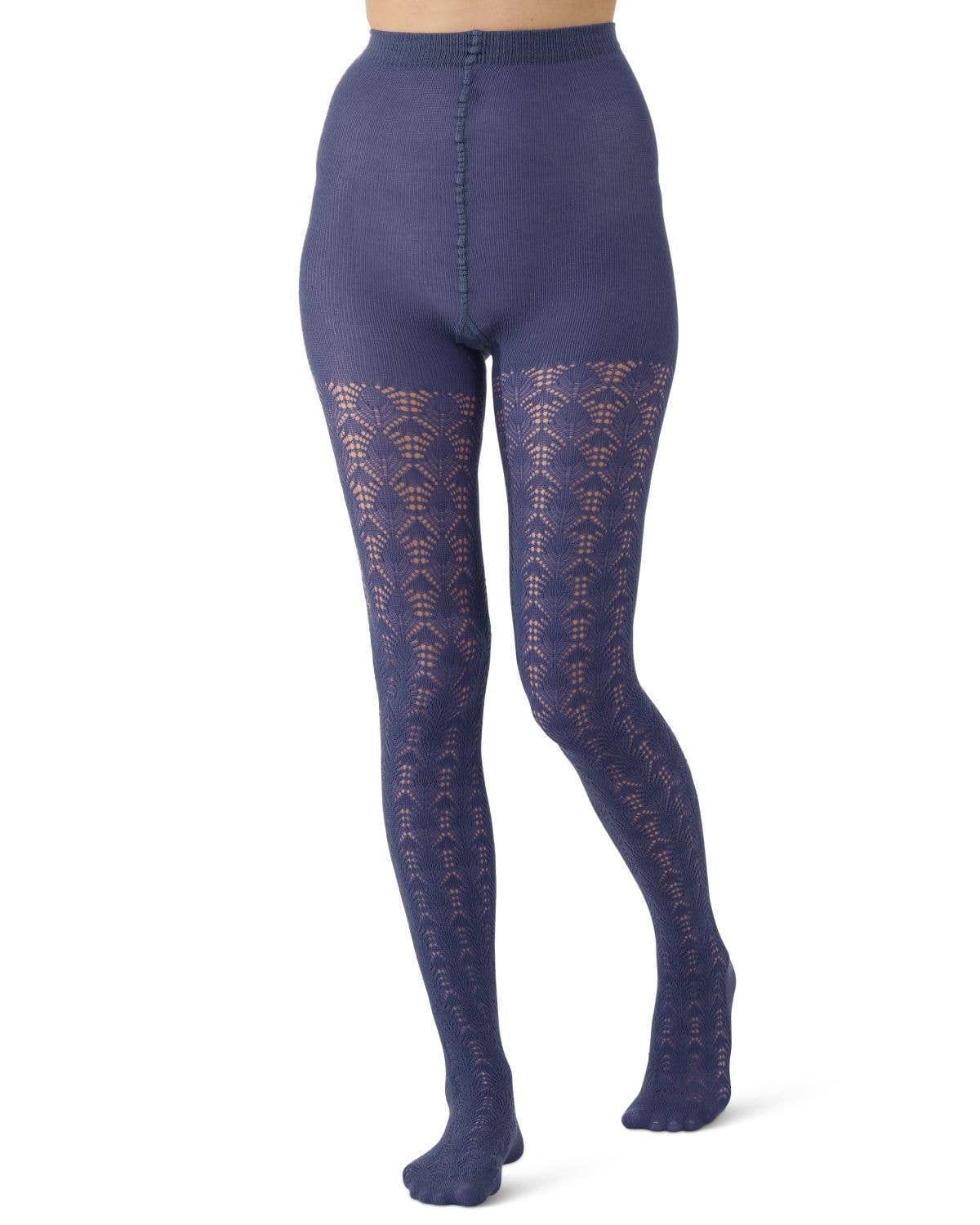 Infinity Classics International Inc. - Wholesale Tights - Women's - Memoi Inverted Crochet Tights6