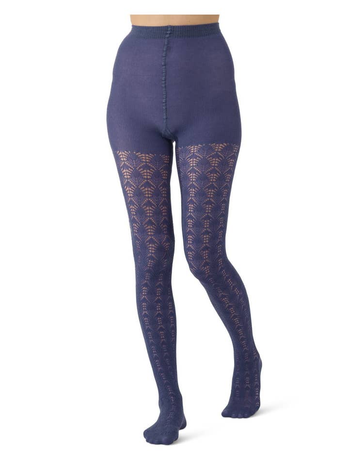 Infinity Classics International Inc. - Wholesale Tights - Women's - Memoi Inverted Crochet Tights6