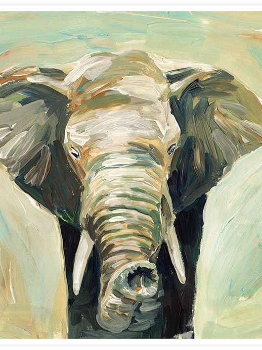 Silvestre Acrílico Elefante Africano por atacado de The Underdog Print Shop