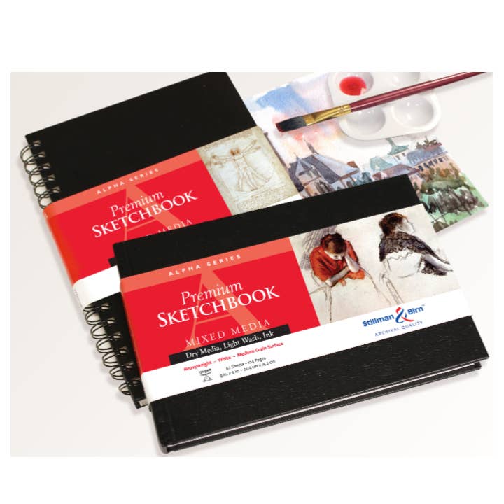 Exaclair - Wholesale Sketchbook/Sketchpad - Stillman & Birn Mixed Media Sketchbook - Alpha Series7