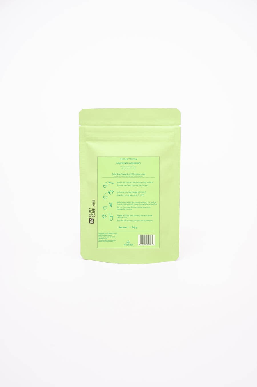 Wabi-Sabi Matcha Inc. - Wholesale Health/Detox Tea - Traditional Matcha - Ceremonial | Gishiki - Organic - 100g3