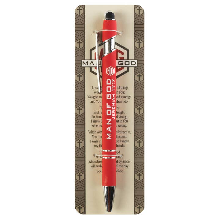 Pen Man Of God Jeremiah 17:7 for wholesale by Dicksons
