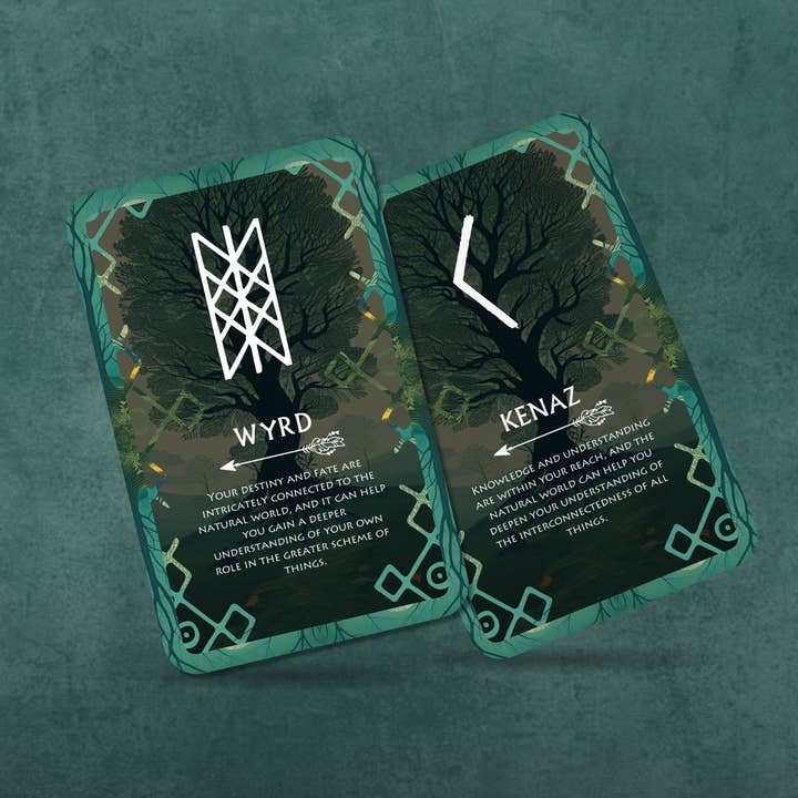 Ibiza Tarot USA - Venta al por mayor Cartas del tarot - Runes of Nature Wisdom: explorando tu conexión con la naturaleza1