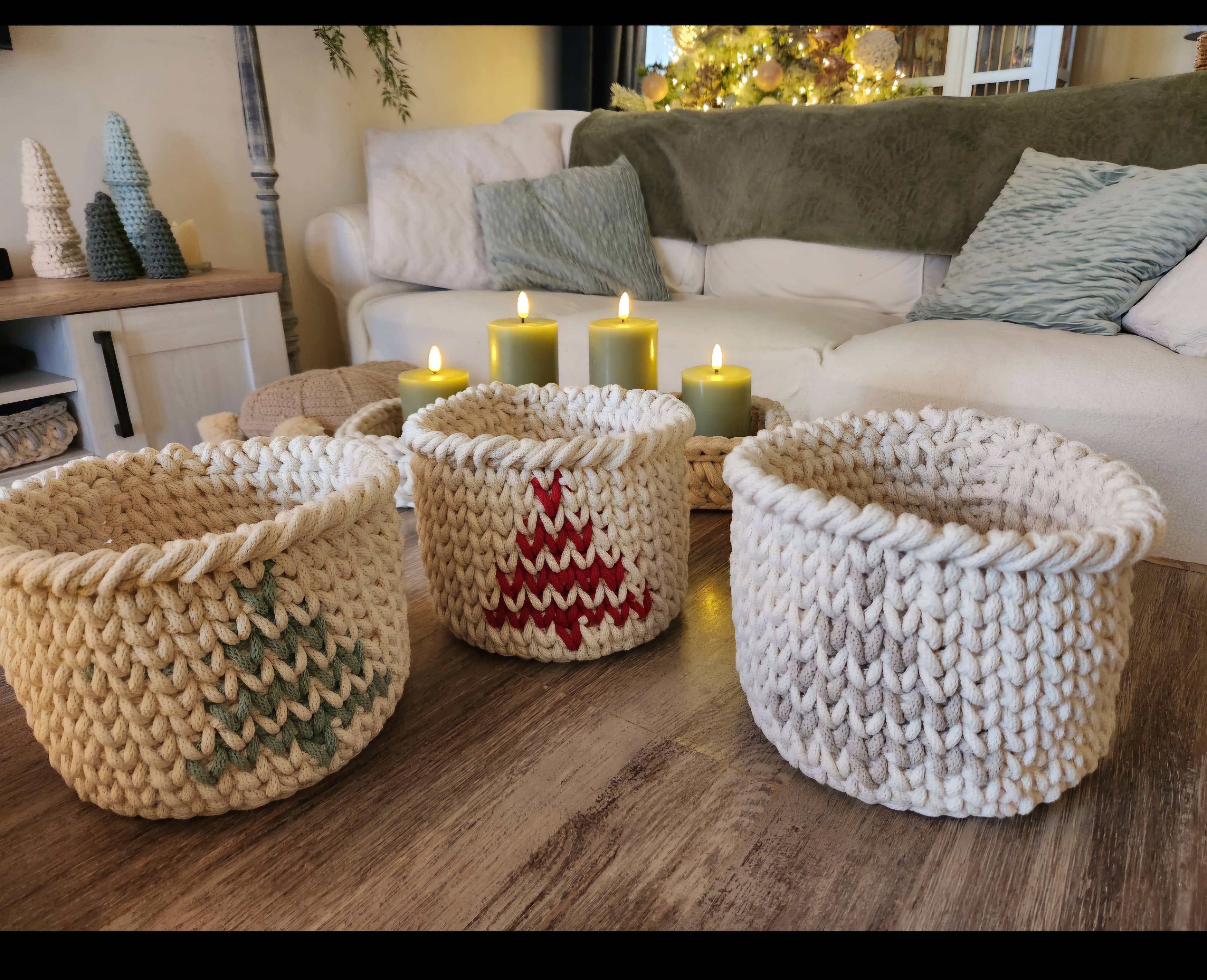 Naturalmarjory - Wholesale Christmas Decoration - Christmas basket 0