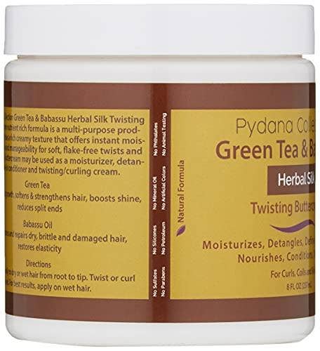 Pydana Collection - Wholesale Hair Styling Gel/Mousse - Green Tea & Babassu Herbal Silk Twisting Buttercream2