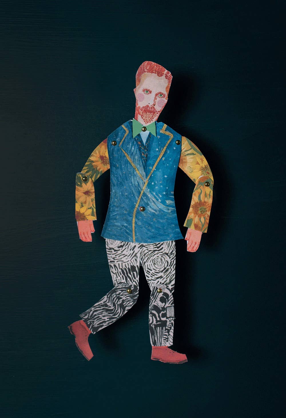 wini-tapp – wholesale DIY craft kit – Child – Vincent Cut and Make Puppet1