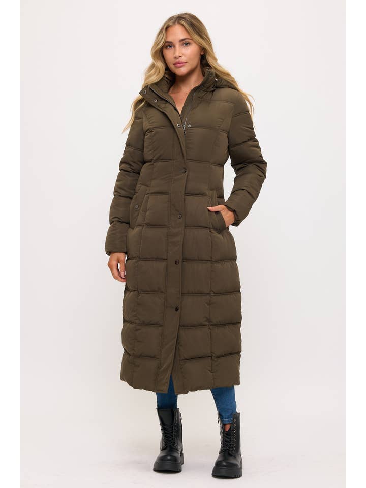 Coalition Apparel Inc - Vendita all'ingrosso Piumino - Donna - CLANP0113: Cappotto con Cappuccio Skyline Elite9