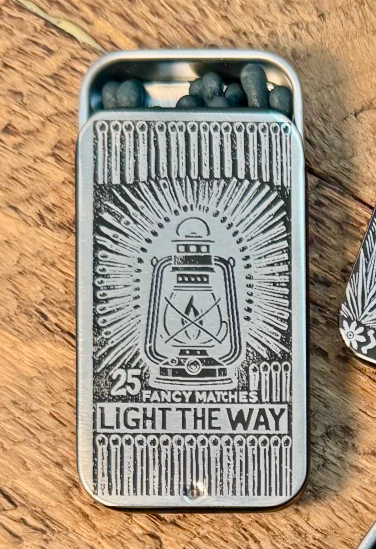 Tres Cuervos - Wholesale Matches - Fancy Matchbox w/25 Fancy Matches1