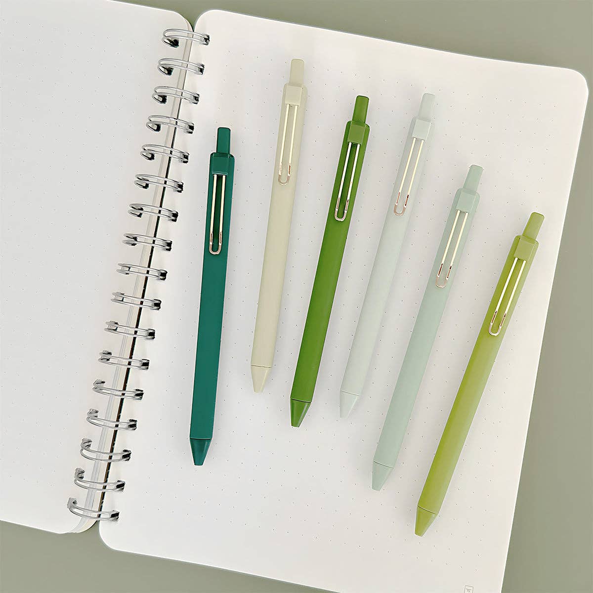 Wrapables.com - Wholesale Pen - Wrapables Retractable Black Ink Gel Pens, 0.5mm (Set of 6)6