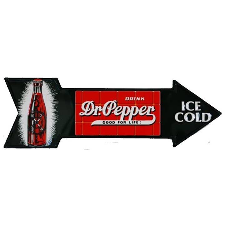 Dr Pepper Arrow - Large Arrow Signs for wholesale by Signs 4 Fun