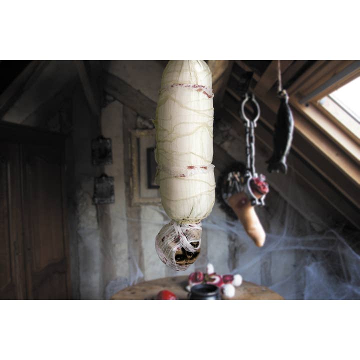 Party Pro - Wholesale Outdoor Ornament/Decor - HANGING MUMMY SKELETON1