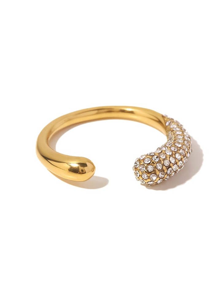 Isabel Ring, 18k Gold Plated for wholesale by House of Muse