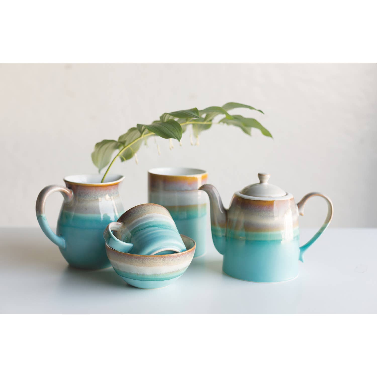 Danica Heirloom - Wholesale Coffee Mug - Horizon Reactive Glaze Mug1