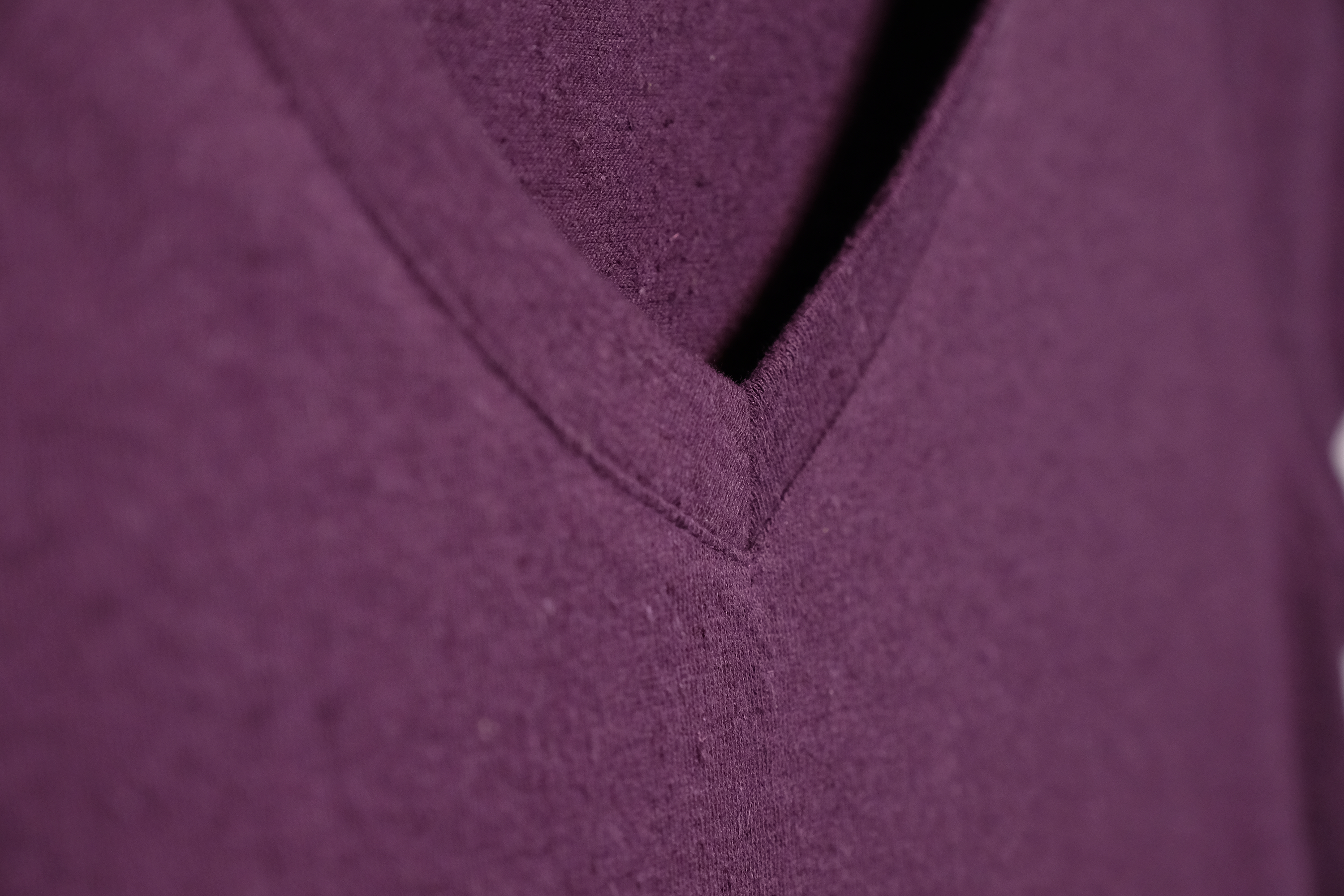 OG Hemp Goods - Wholesale T-Shirt - Women's - Eco-Friendly, Organic Hemp, Women's Purple V-Neck Tee Shirt2