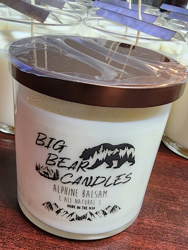 Kit de démarrage Big Bear de 30 bougies - Bougies à la noix de coco et au soja pour la vente par Big Bear Candles