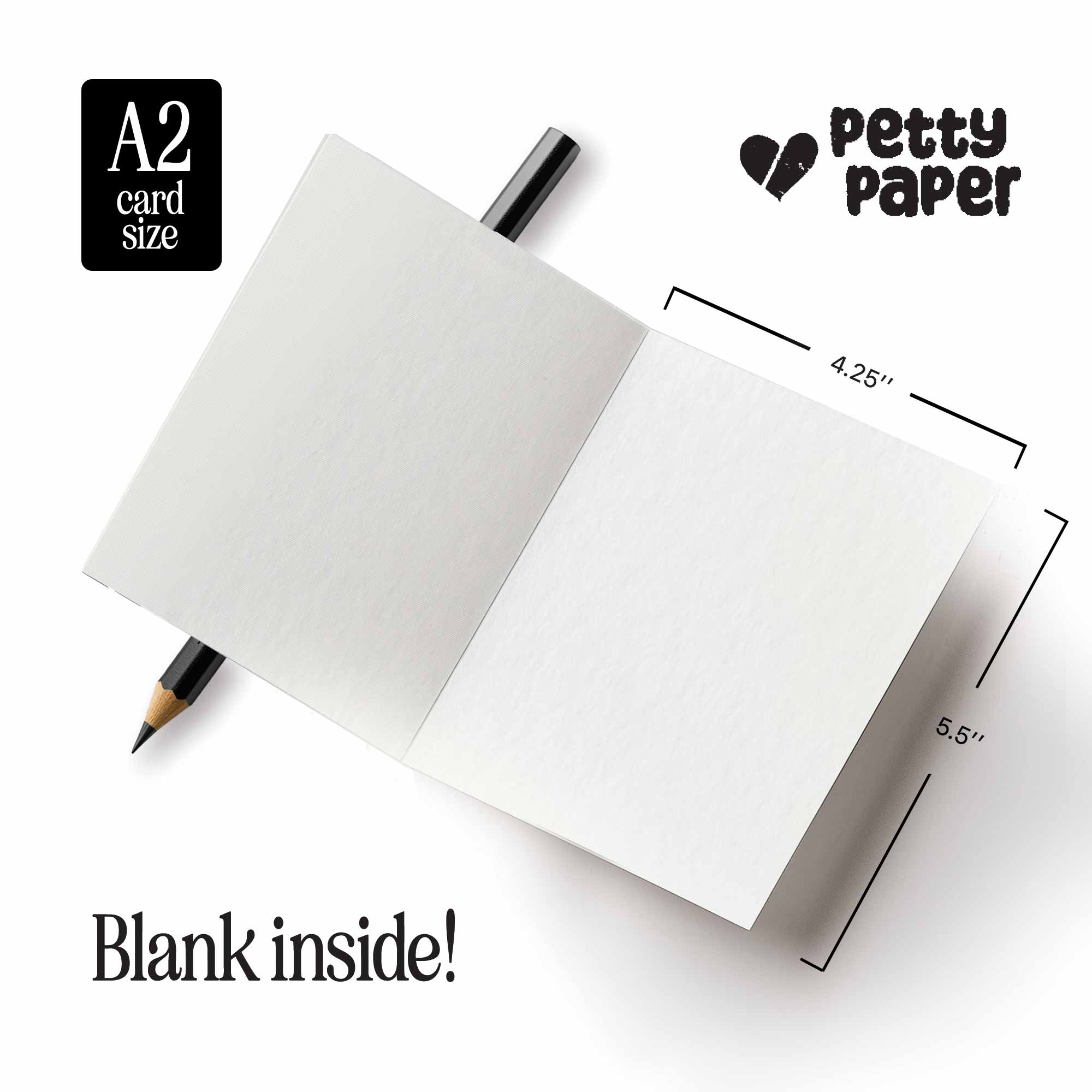 Petty Paper Studio - Wholesale Everyday Greeting Card - Funny Plant Lover Gag Gift - A2 Greeting Card4