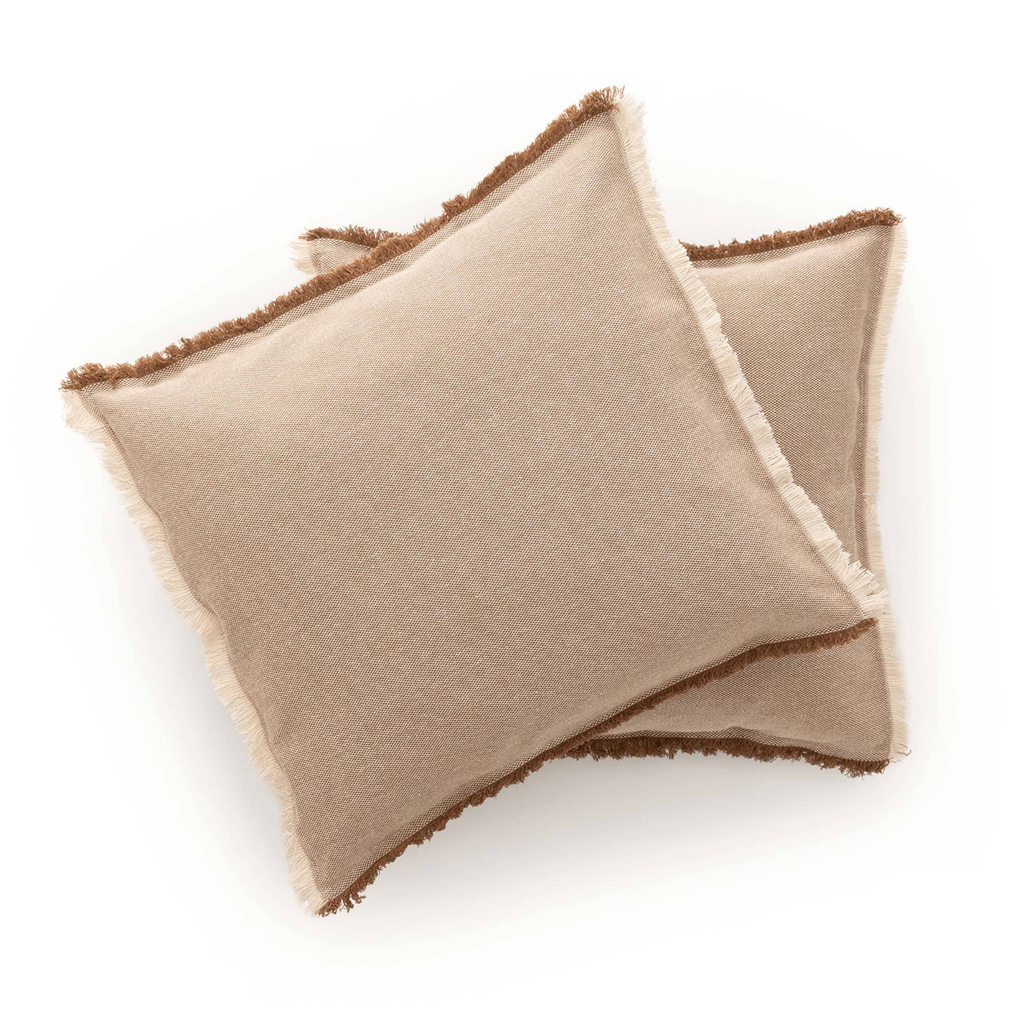 GAMUSI - Wholesale Throw Pillow Cover - Pack of 2 Cushion Covers 50x50 cm Fringes TIBU7