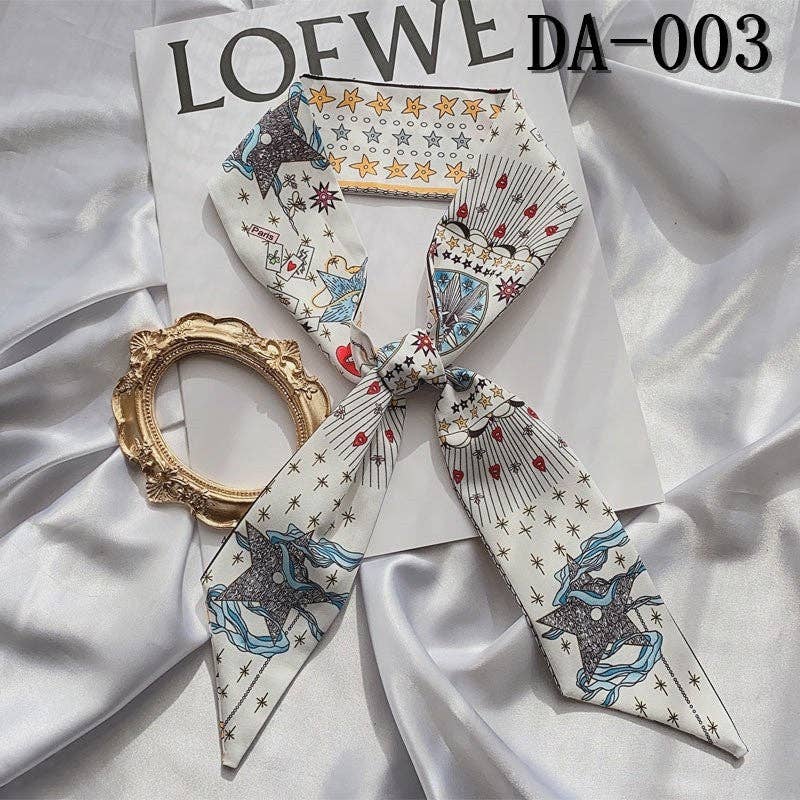 ShieldChic - Vente Écharpe – femme - Écharpe fine à cheveux longs à motif de tarot13