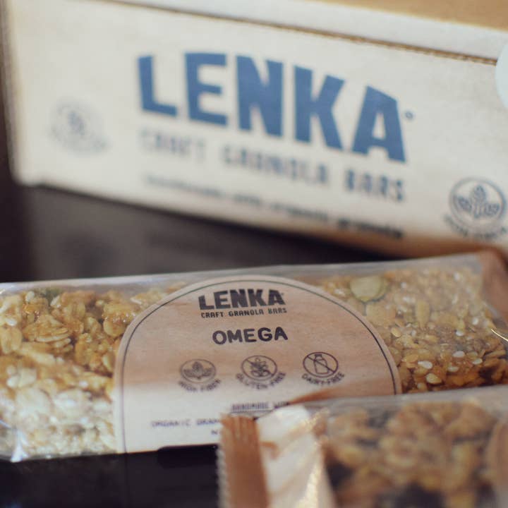 Lenka Craft Granola Bars - Wholesale Snack Bar - Omega Bar Granola Bar