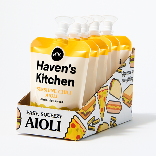 Haven's Kitchen - Wholesale Sauce - Sunshine Chili Aioli (6ct) - Vegan / Keto / Shelf-Stable0