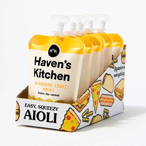 Haven's Kitchen - Wholesale Sauce - Sunshine Chili Aioli (6ct) - Vegan / Keto / Shelf-Stable