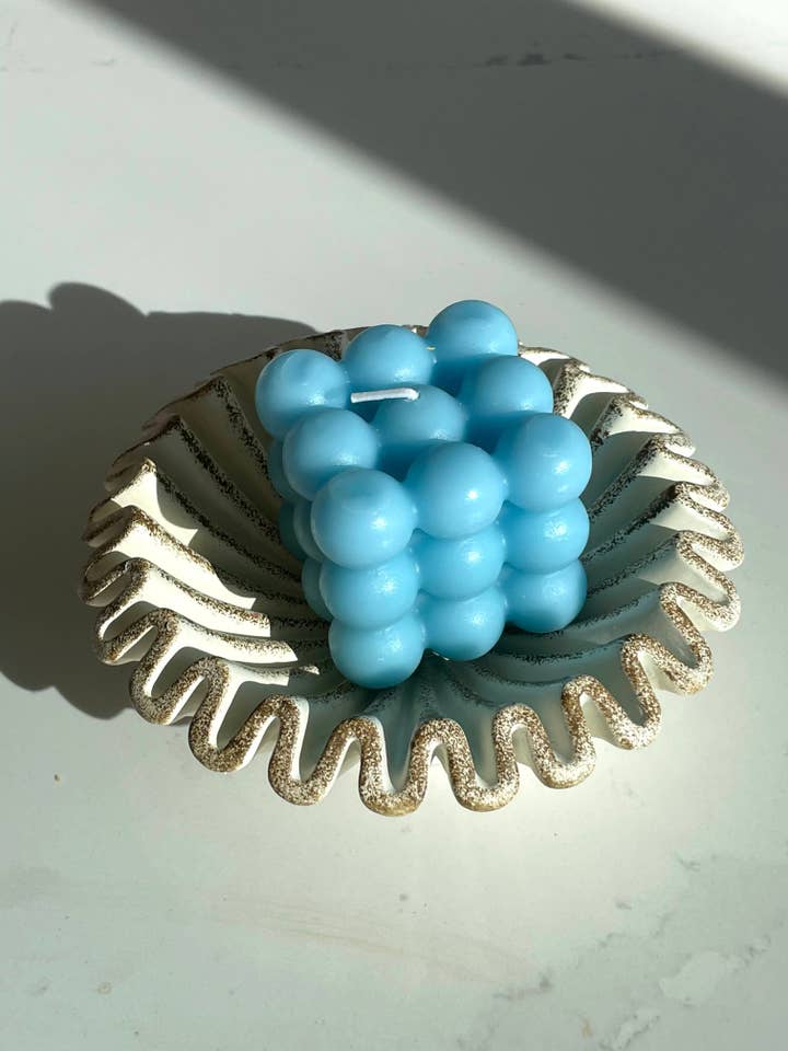 Austernschale (Weiß+Beige) für den Großhandel von Plate pillows