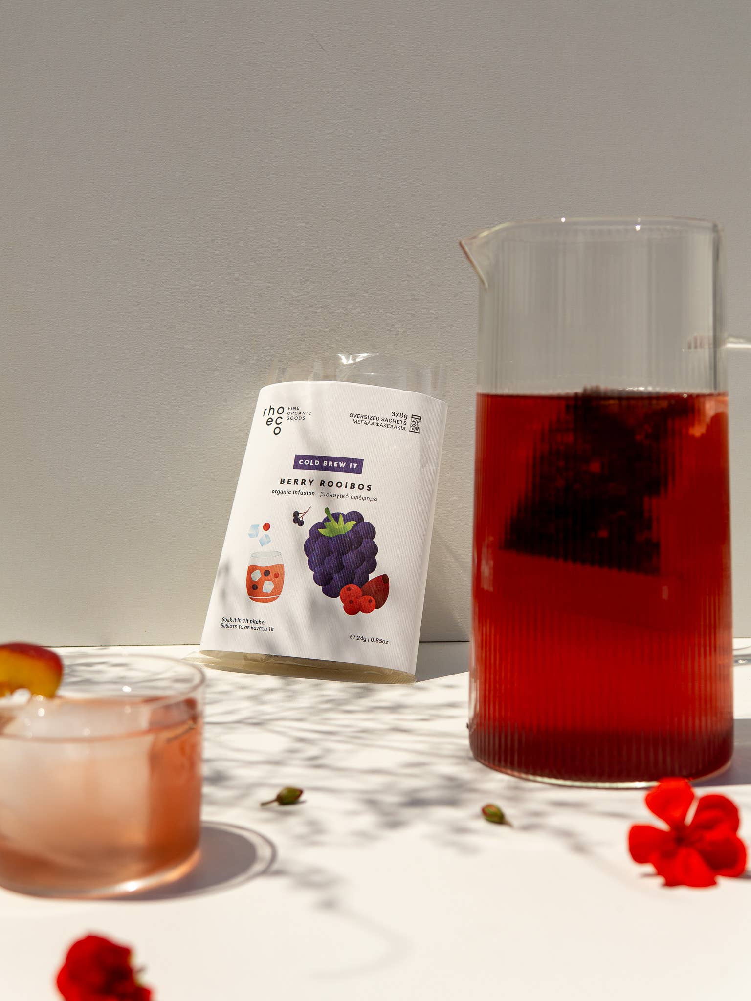 rhoeco - fine organic goods - Vente Sachets de thé - Cold Brew It - Sachets de thé surdimensionnés 3x8g11