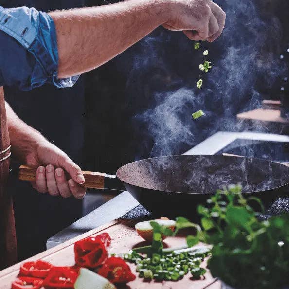 Alva Cookware - Wholesale Wok - Forest Wok — 12"2